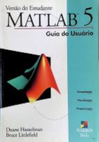 Livro: Matlab 5 versão do Estudante - Guia do Usuário