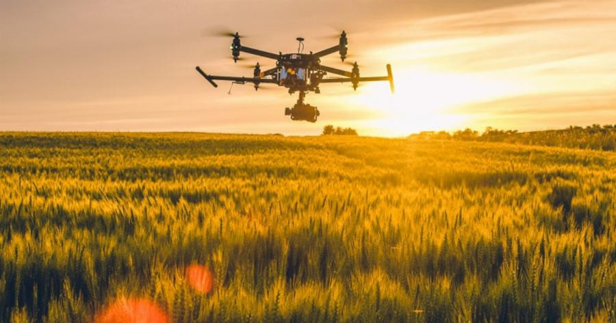 Drones no campo