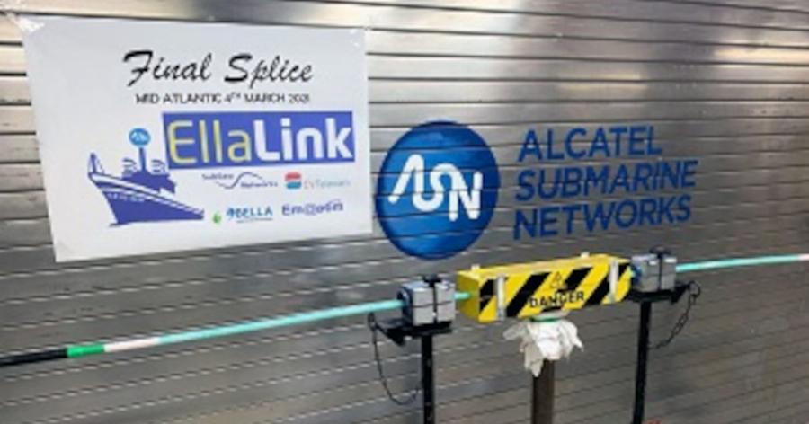 Transatlantic EllaLink Cable