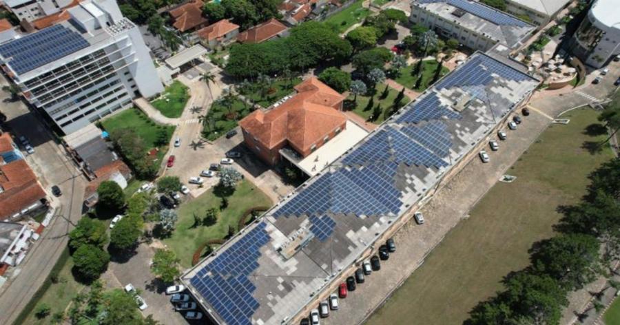 Usina fotovoltaica do campus do Inatel