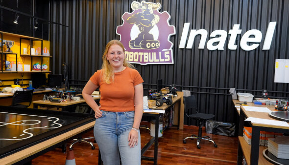 Foto Estagiária do programa IAESTE