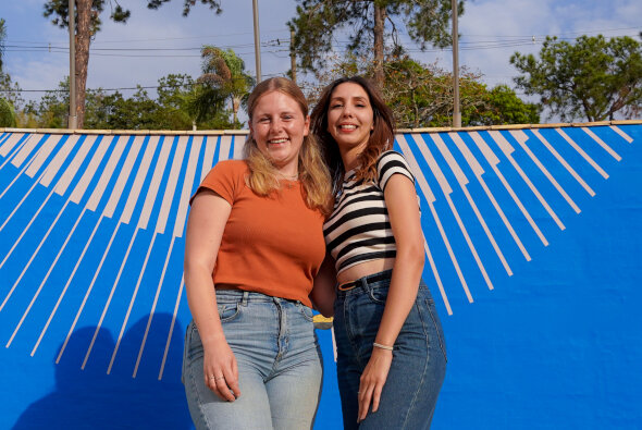 Foto Estagiárias do programa IAESTE