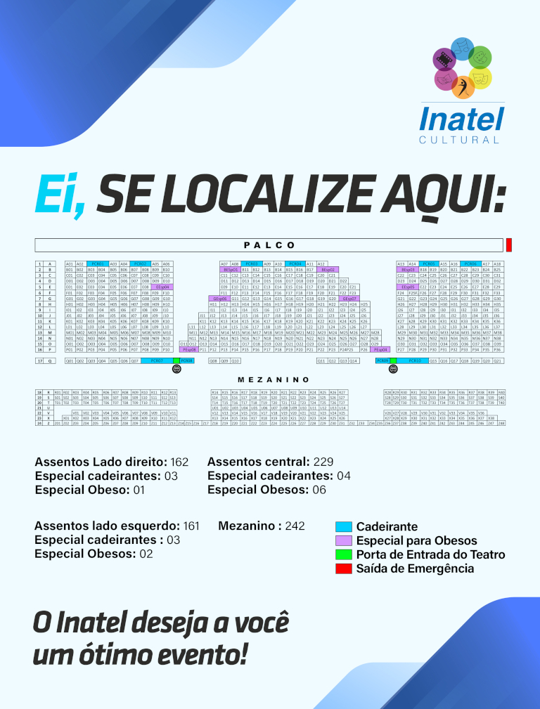 Imagem Mapa de Assentos