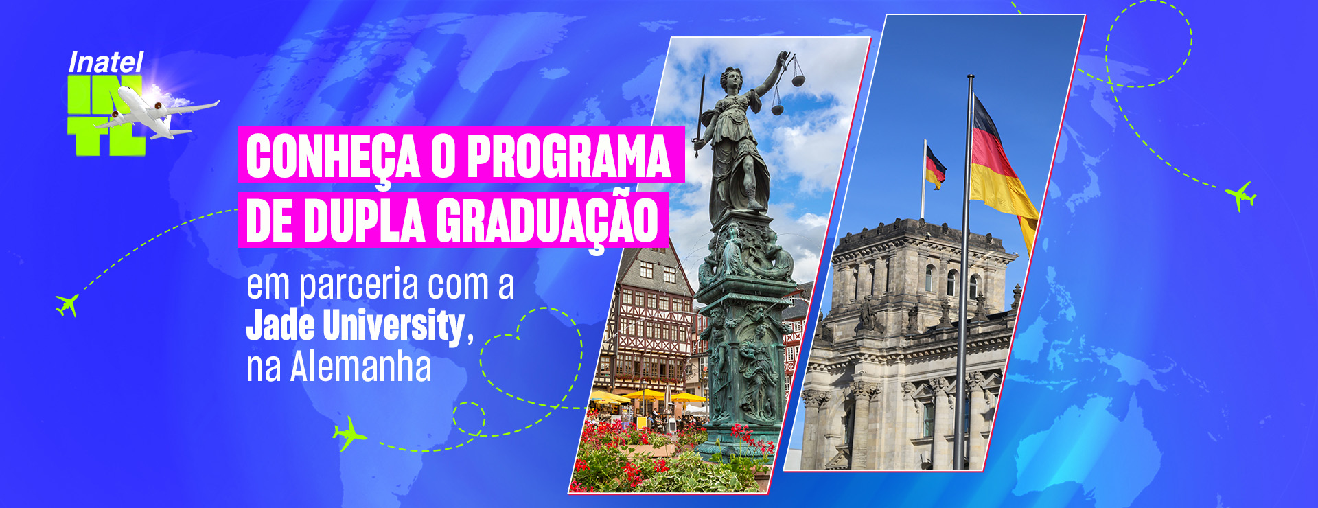 Conheça o programa de dupla graduação em parceria com a Jade University, na Alemanha. | Intercâmbios - Inatel