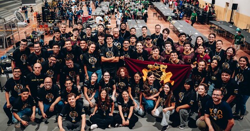 Competição de robótica movimentou o campus do Instituto e reuniu mais de 450 robôs em disputa.