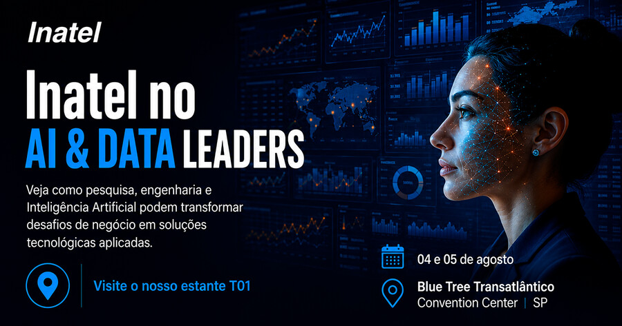 Conheça as soluções que o Inatel apresentará no IA & Data Leaders.