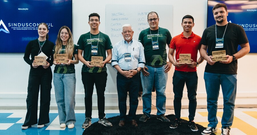 Equipe VelTech desenvolveu um ERP para pequenas construtoras.