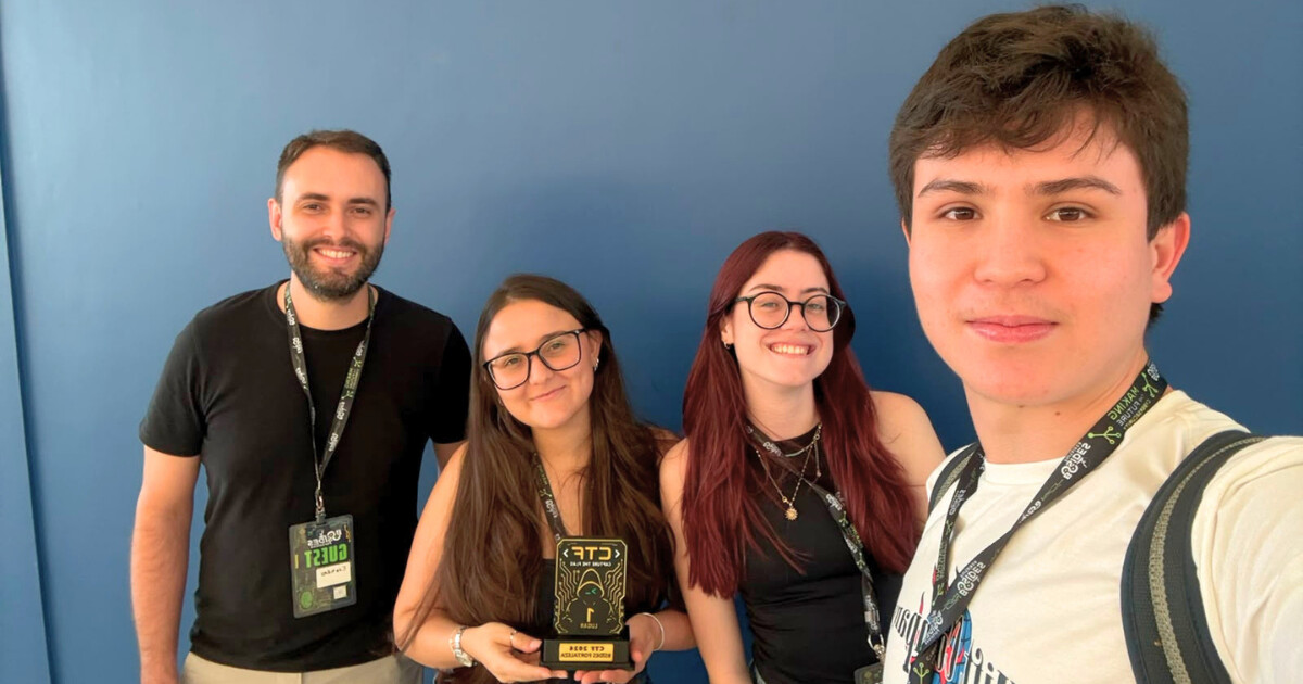 Equipe venceu competição no BSides Fortaleza, ocupa a 3ª posição no ranking brasileiro do CTFtime e se prepara para novo desafio em Santos (SP).