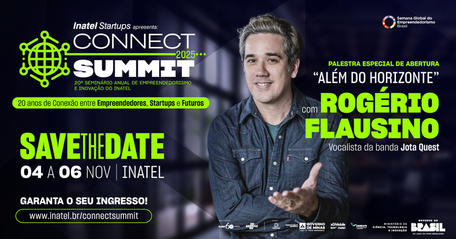 Evento reúne nomes de destaque do cenário nacional e promove três dias de imersão em tecnologia, negócios e criatividade.
