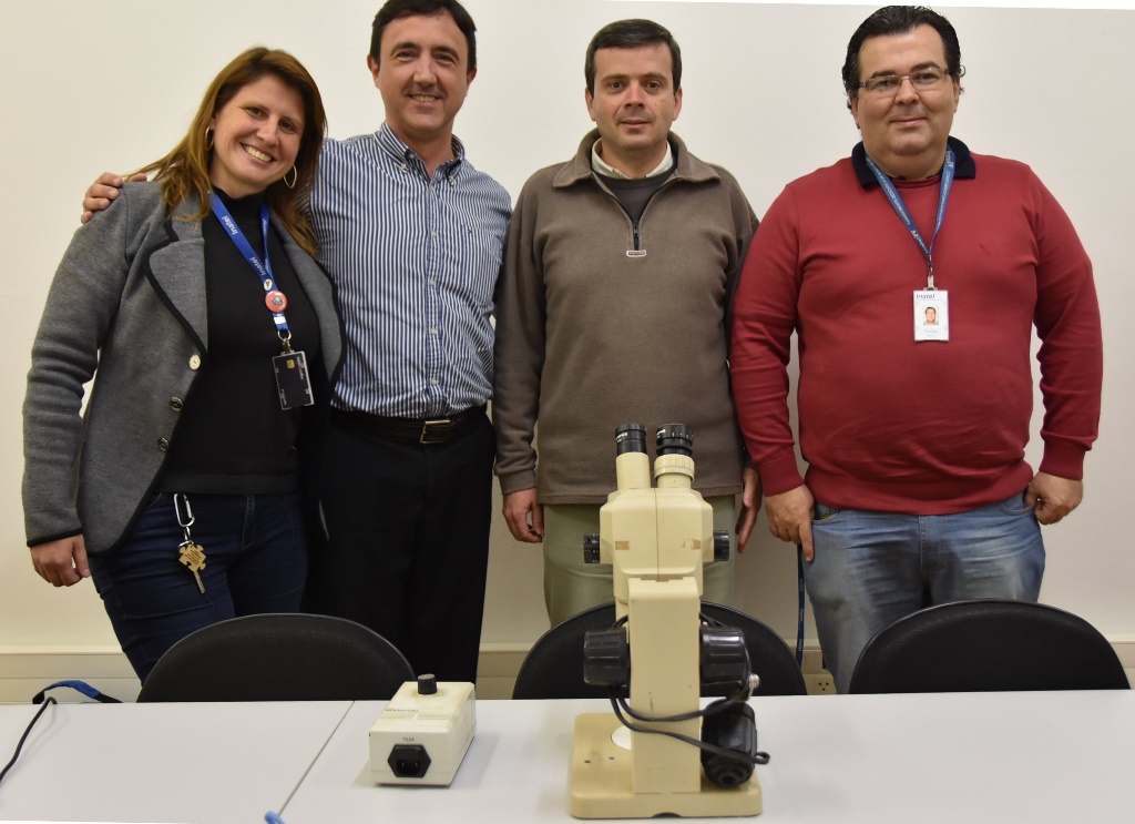 Inatel Doação microscópio parceria inatel agosto2018 18
