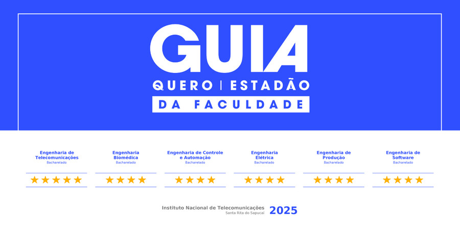 Inatel se destaca pela qualidade acadêmica na avaliação do Guia da Faculdade