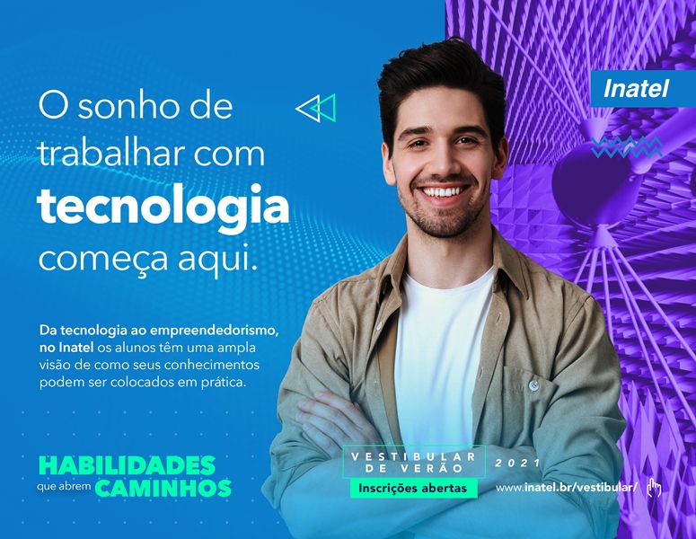 inatel vestibular verao 2021