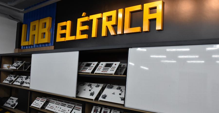 Laboratório do curso de Engenharia Elétrica