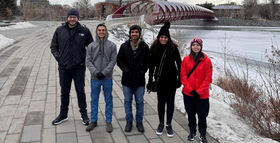 Time Inatel ISA em Tour pelo Canadá