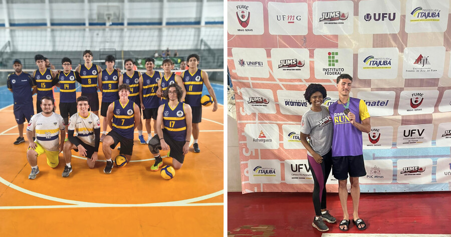 Vôlei e Natação do Inatel garantem posições de destaque nos Jogos Universitários Mineiros