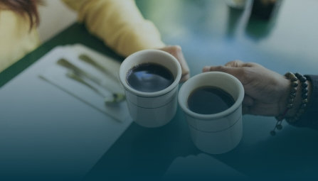 Coffee break e happy hour com muito networking