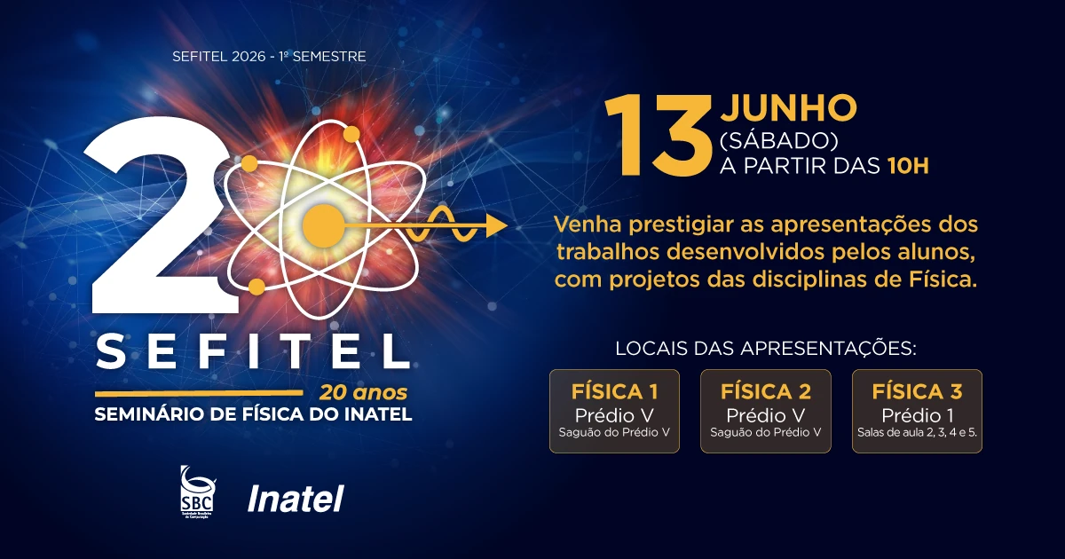 20º Sefitel - Seminário de Física do Inatel
