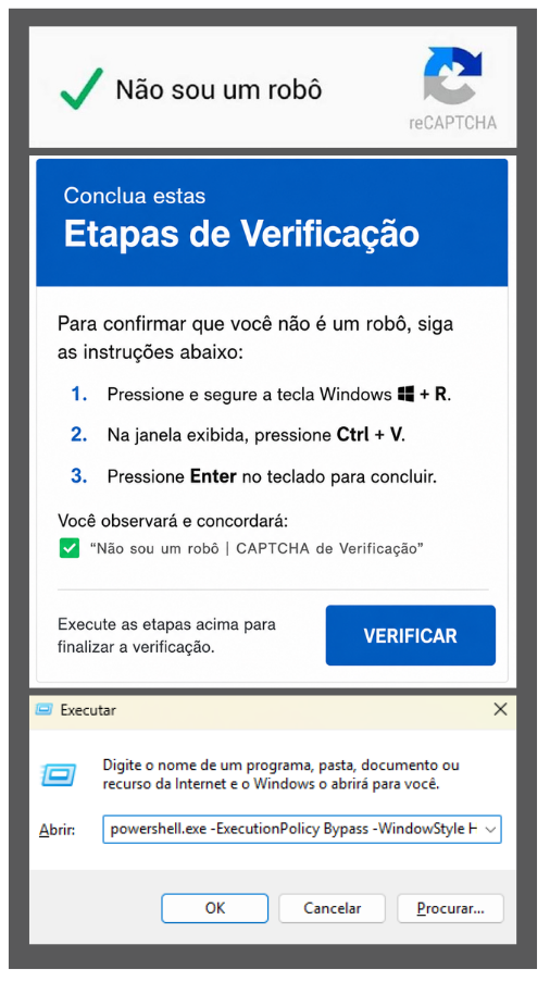 Exemplo de CAPTCHA