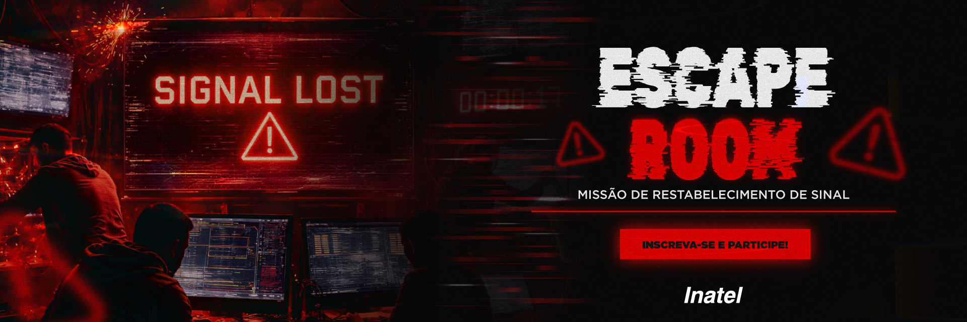 Escape Room: Missão de Restabelecimento de Sinal | Semana das Telecomunicações 2026 - Inatel