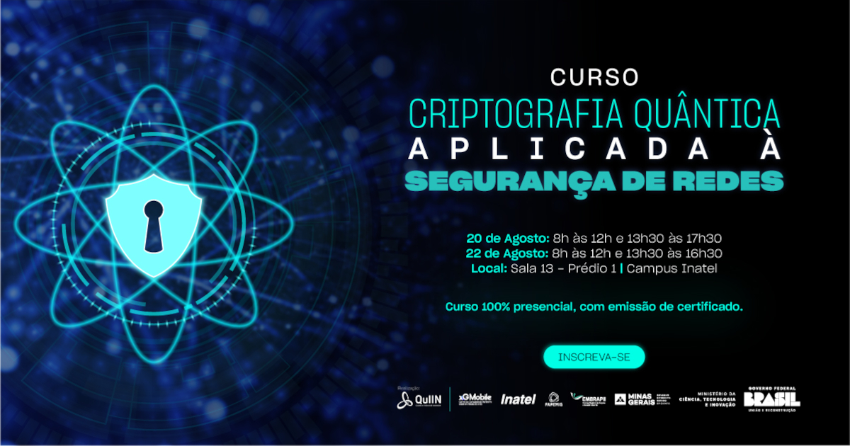Curso Criptografia Quântica aplicada à Segurança de Redes