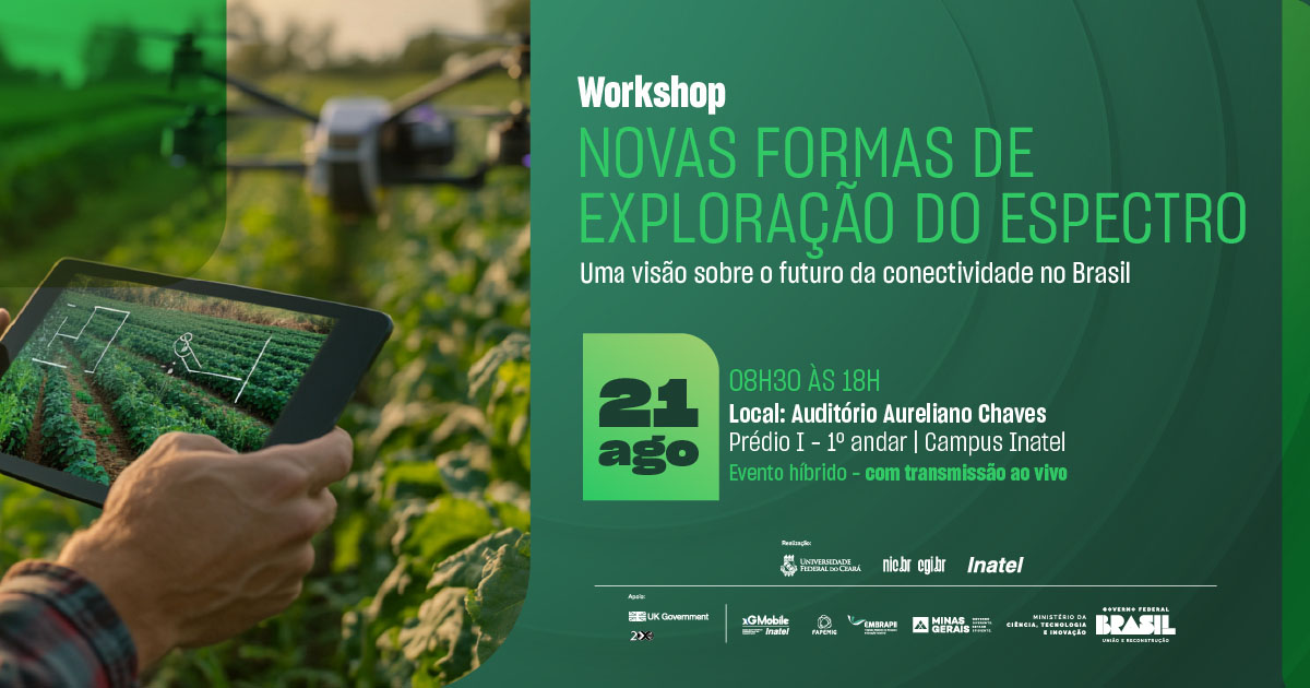 Workshop Novas Formas de Exploração do Espectro - Uma visão sobre o futuro da conectividade no Brasil