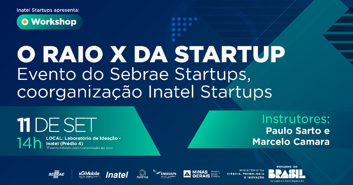 Workshop - O RAIO X DA STARTUP